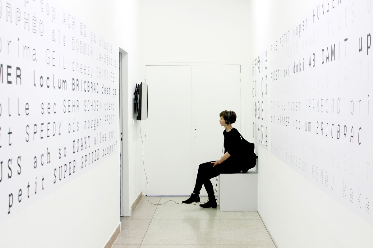 Vue de l’exposition baldinger•vu-huu, Poly-, Pluri-, Multi- © Le Portique, 2018