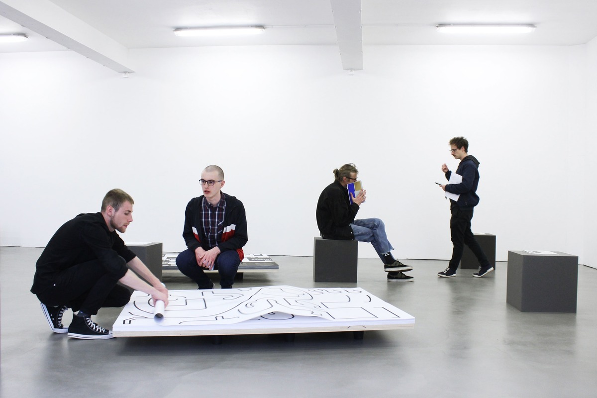 Vue de l’exposition baldinger•vu-huu, Poly-, Pluri-, Multi- © Le Portique, 2018