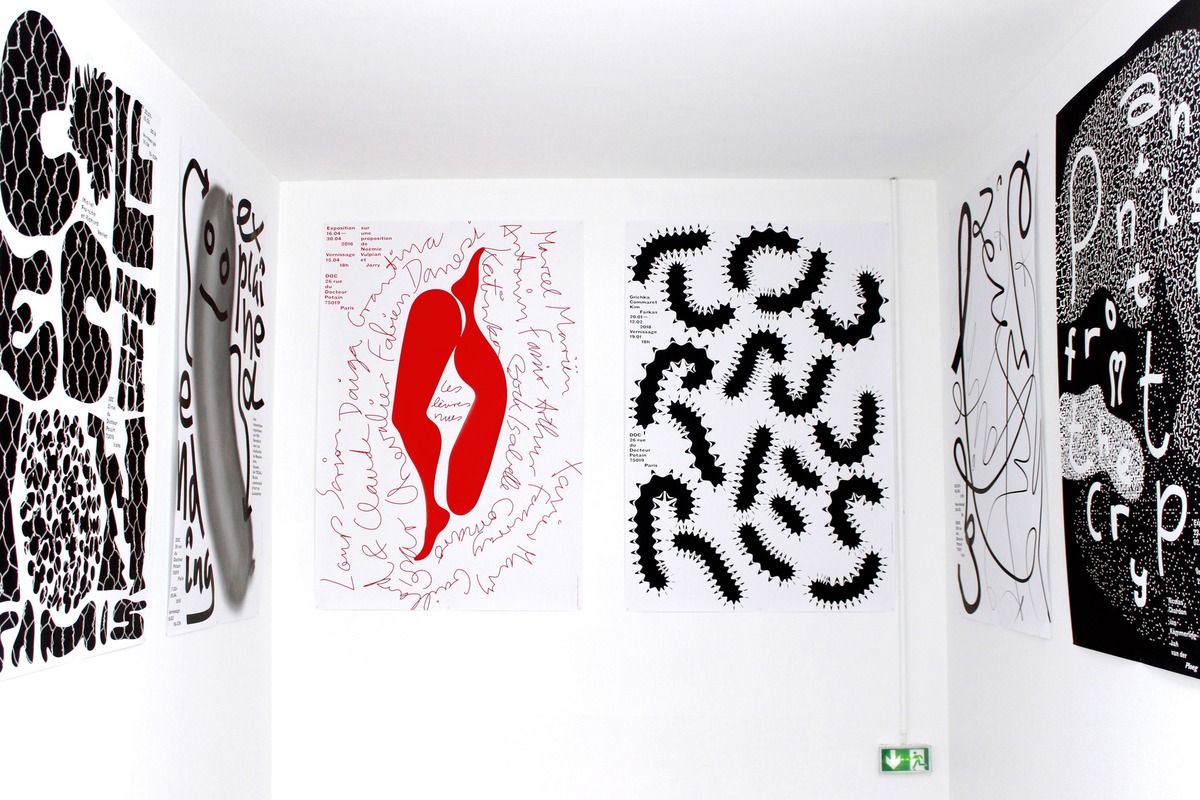 Vue de l’exposition baldinger•vu-huu, Poly-, Pluri-, Multi- © Le Portique, 2018
